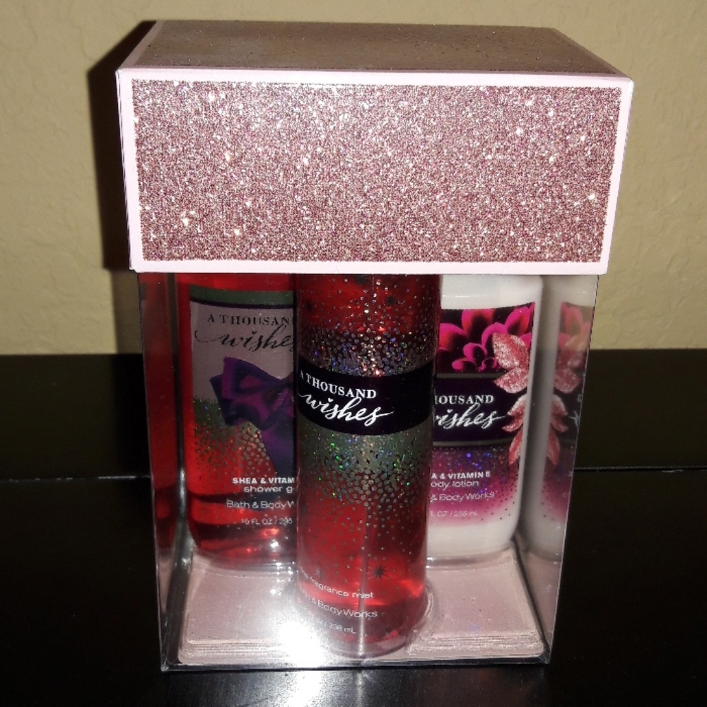 Bath and Body Works Thousand Wishes Gift Set